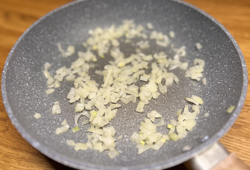 Zwiebel angeschwitzt