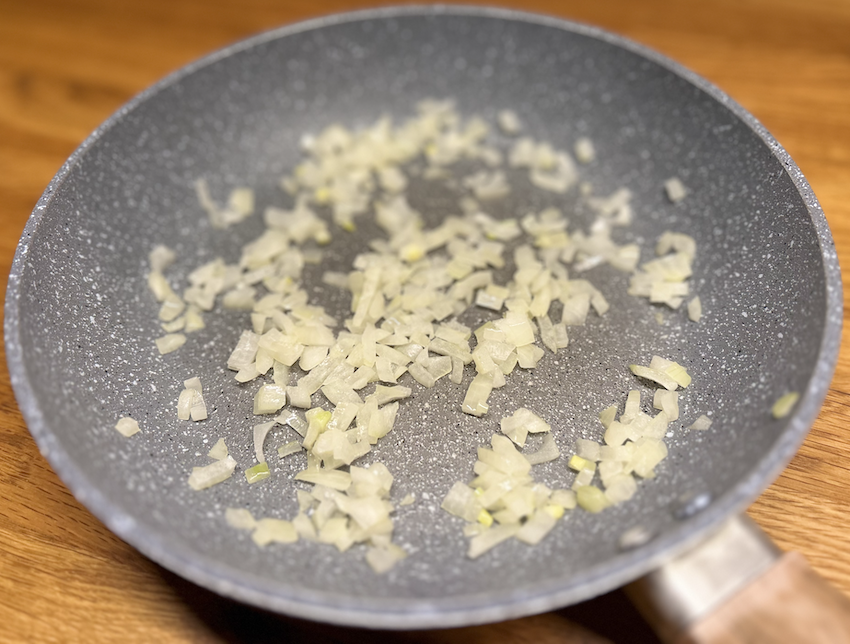 Zwiebel angeschwitzt
