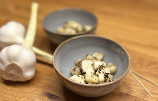 Knoblauch Snack
