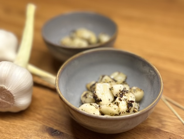 Knoblauch Snack