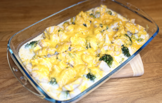 Hähnchen-Brokkoli-Auflauf