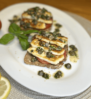 Halloumi Bruschetta