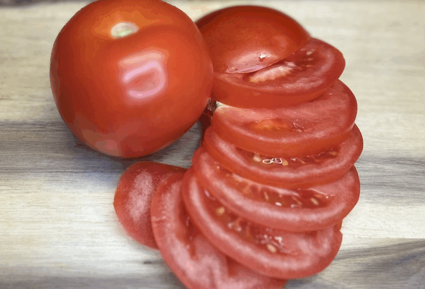 Tomaten schneiden